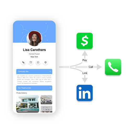 Business card collection